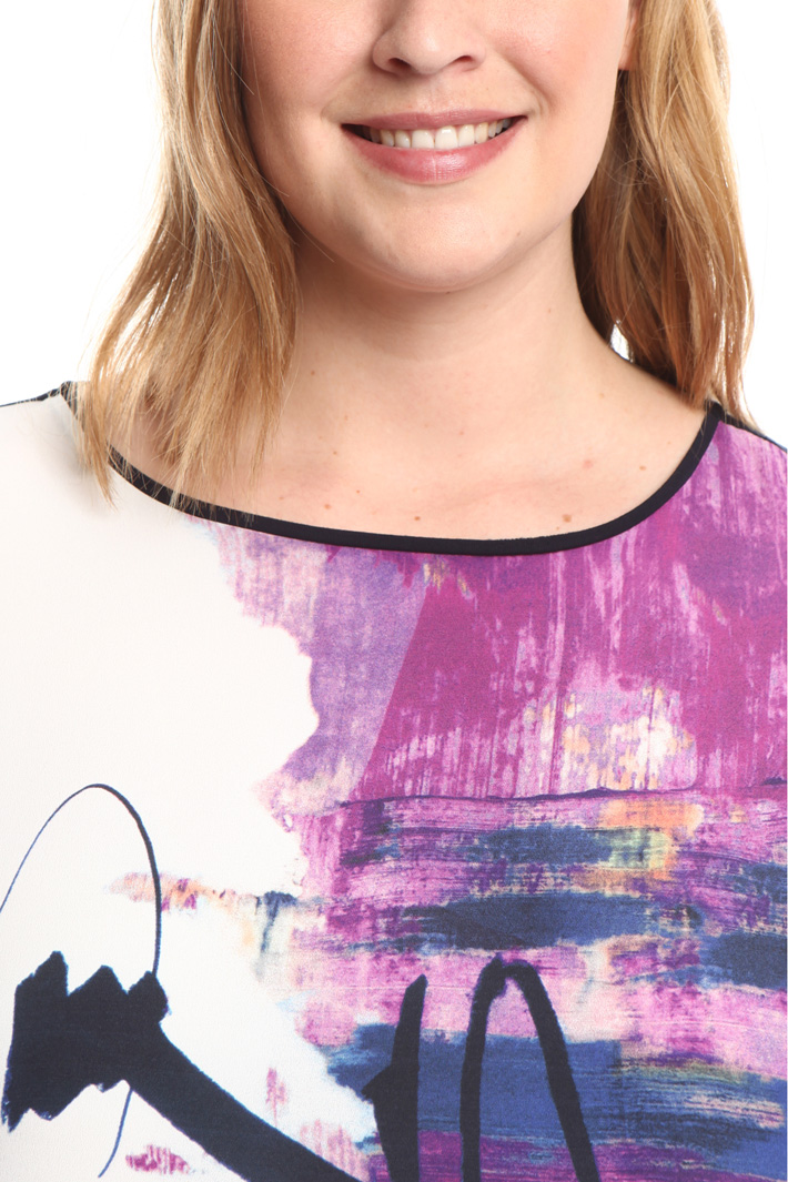 T-shirt a kimono con stampa Fashion Market T-shirt a kimono con stampa Fashion Market
