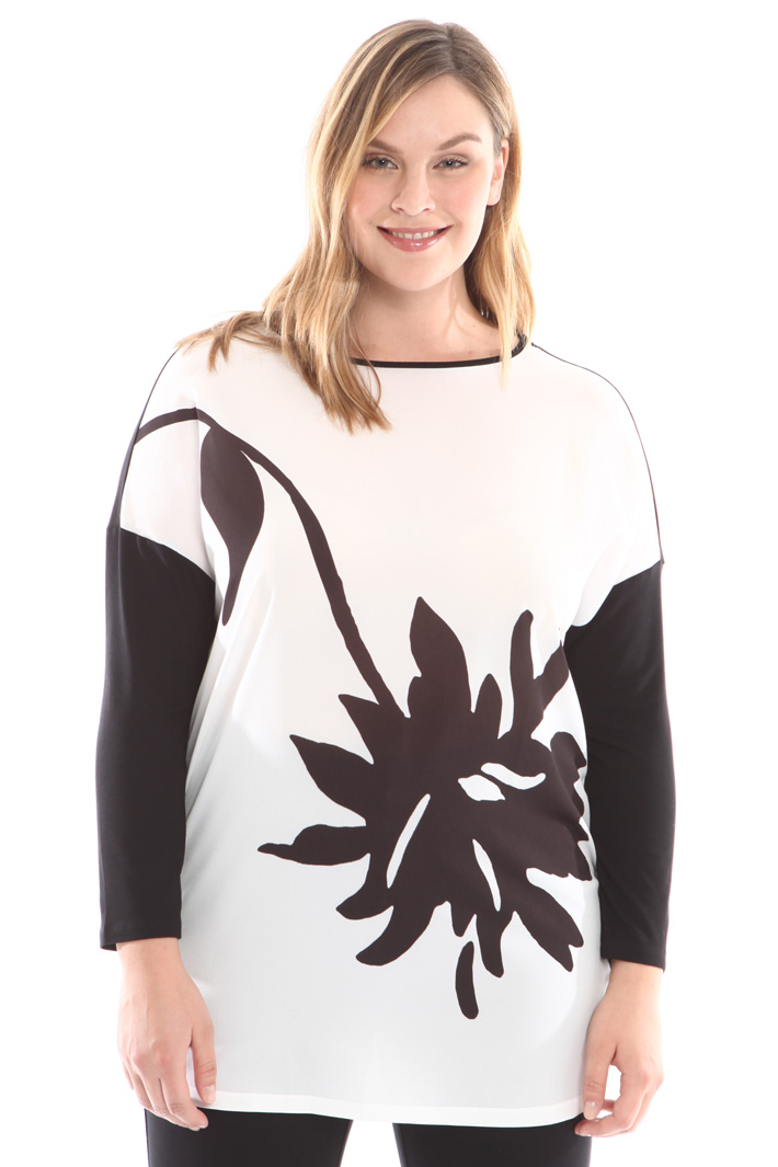 T-shirt a kimono con stampa Fashion Market T-shirt a kimono con stampa Fashion Market