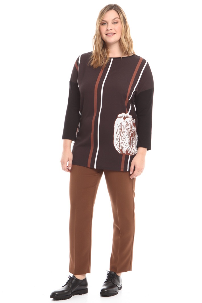 T-shirt a kimono con stampa Fashion Market T-shirt a kimono con stampa Fashion Market