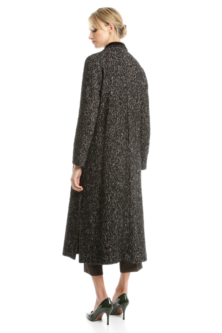 Cappotto in tweed di lana Fashion Market Cappotto in tweed di lana Fashion Market