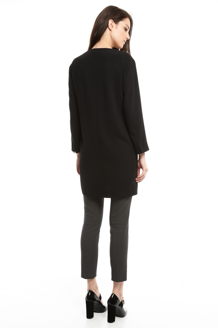 Giacca in crepe enver satin Fashion Market Giacca in crepe enver satin Fashion Market