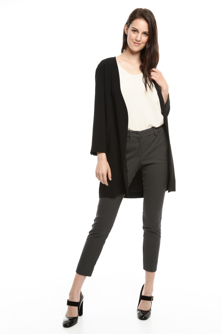 Giacca in crepe enver satin Fashion Market Giacca in crepe enver satin Fashion Market