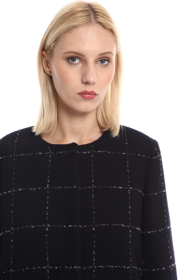 Cappotto check in lana Fashion Market Cappotto check in lana Fashion Market