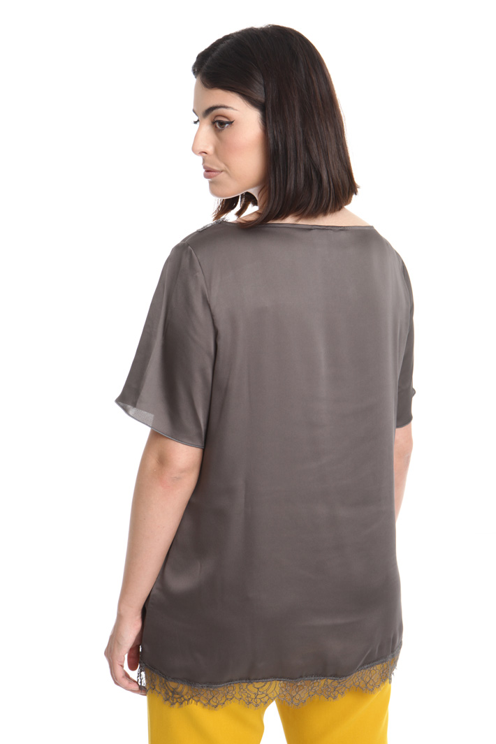 Casacca svasata con stampa Fashion Market Casacca svasata con stampa Fashion Market