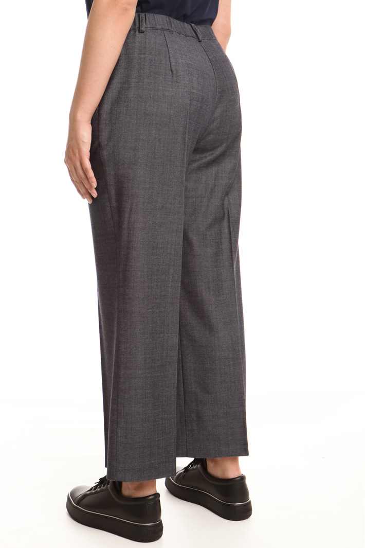 Pantalone linea dritta in lana Fashion Market Pantalone linea dritta in lana Fashion Market