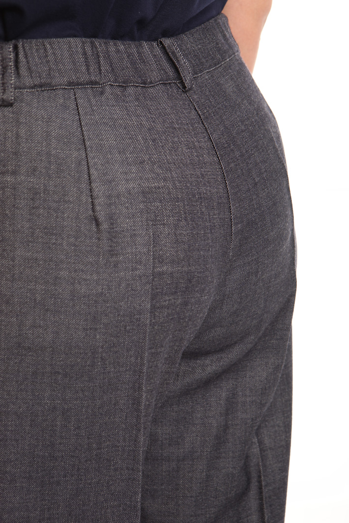 Pantalone linea dritta in lana Fashion Market Pantalone linea dritta in lana Fashion Market