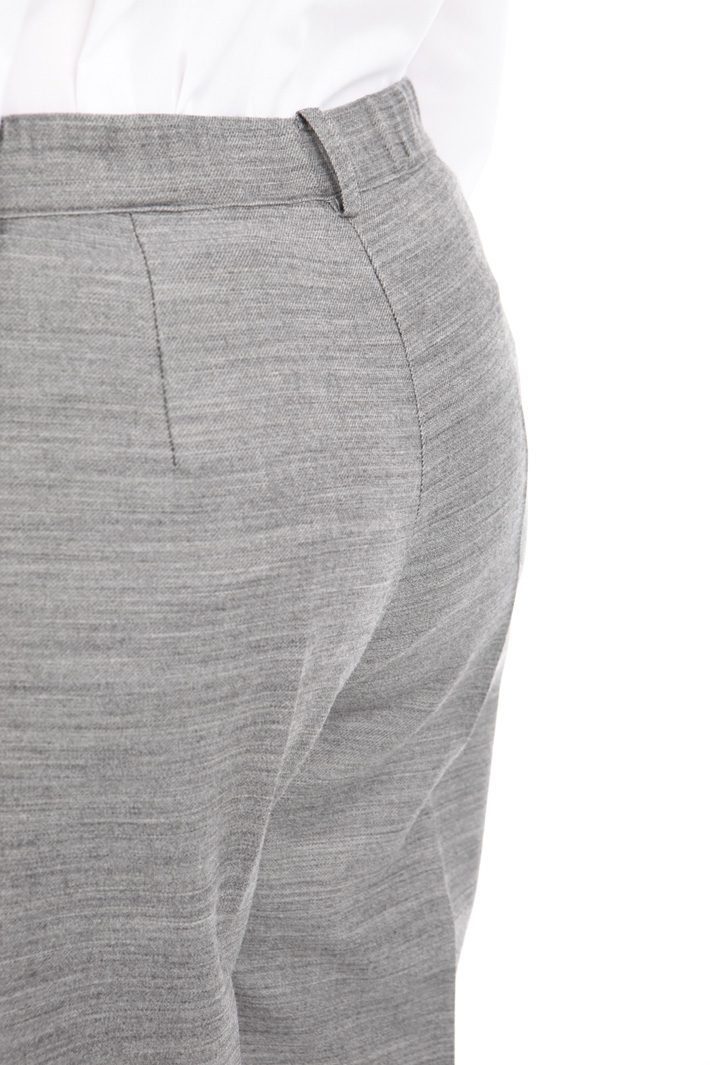 Pantalone linea dritta in lana Fashion Market Pantalone linea dritta in lana Fashion Market