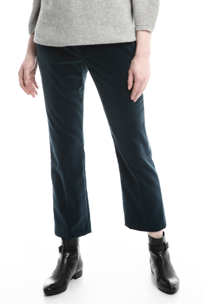 Pantaloni dritti in velluto Fashion Market Pantaloni dritti in velluto Fashion Market