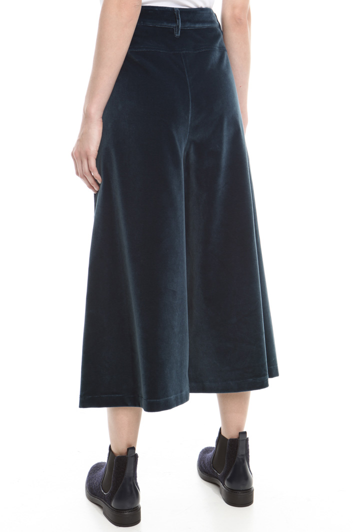 Pantalone cropped in velluto Fashion Market Pantalone cropped in velluto Fashion Market