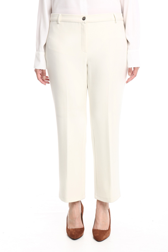 Pantalone in tessuto compatto Fashion Market Pantalone in tessuto compatto Fashion Market