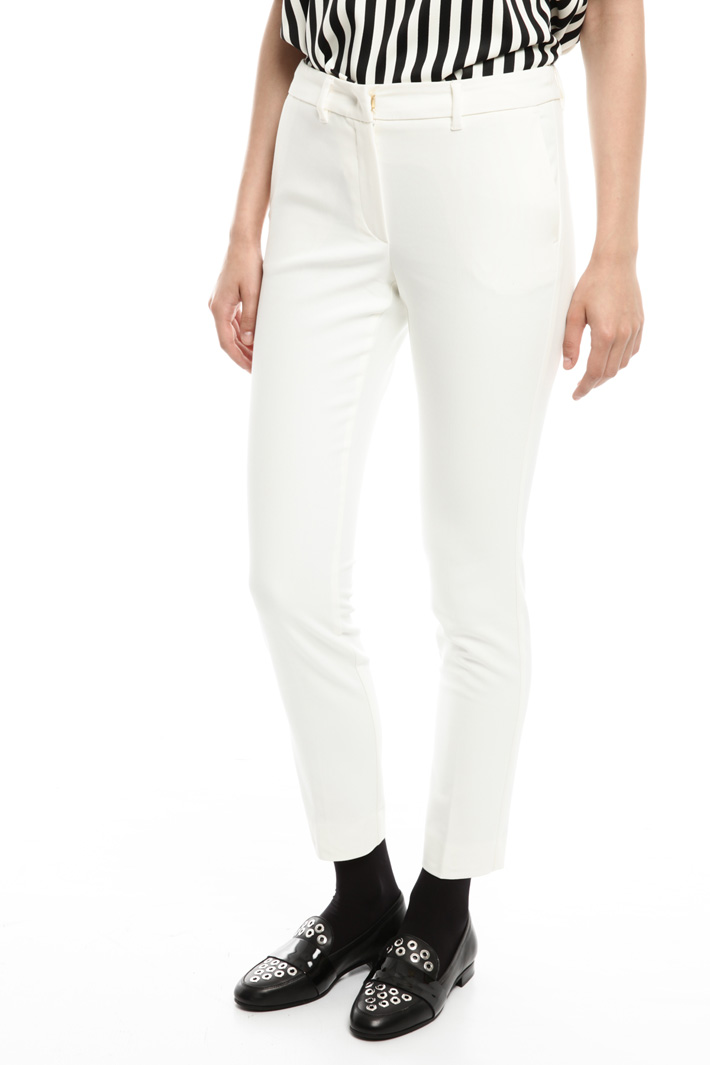 Pantalone in doppio di cotone Fashion Market Pantalone in doppio di cotone Fashion Market