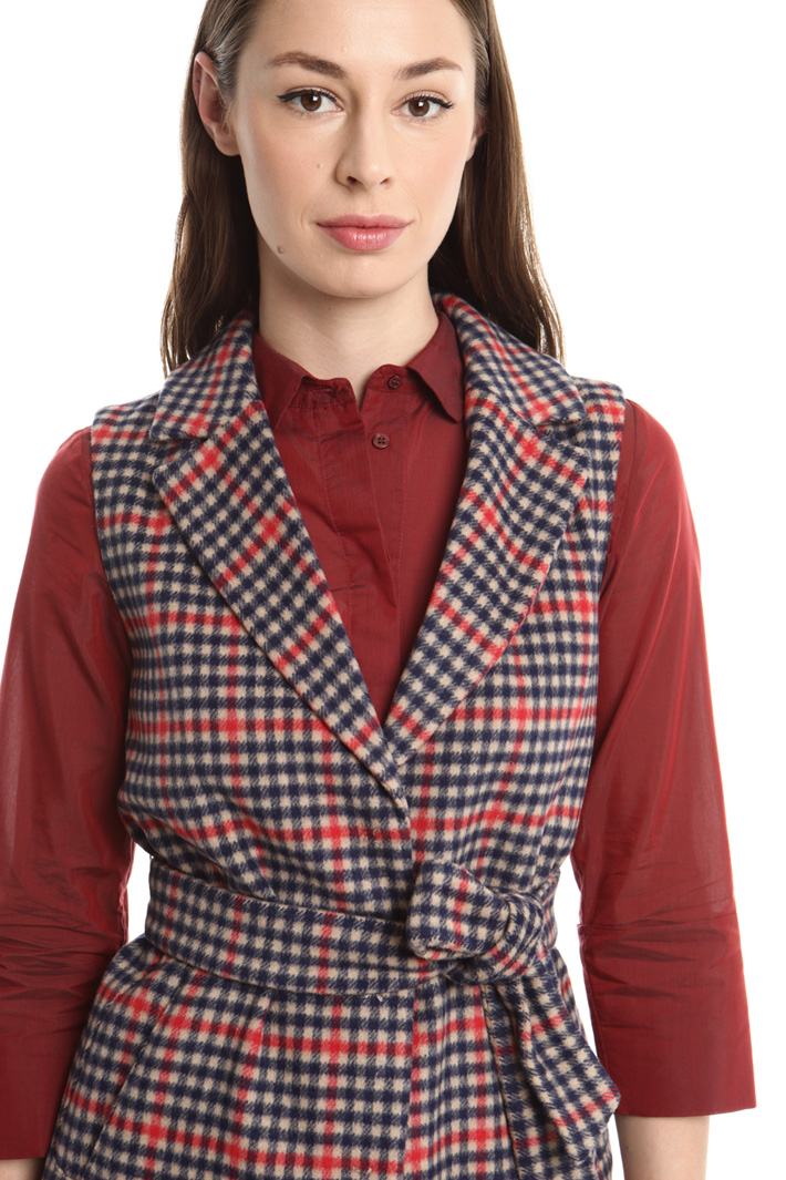Gilet in misto lana a fantasia Fashion Market Gilet in misto lana a fantasia Fashion Market