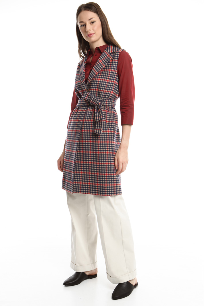 Gilet in misto lana a fantasia Fashion Market Gilet in misto lana a fantasia Fashion Market