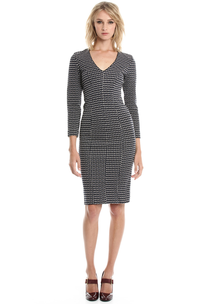Tubino in jersey jacquard Fashion Market Tubino in jersey jacquard Fashion Market
