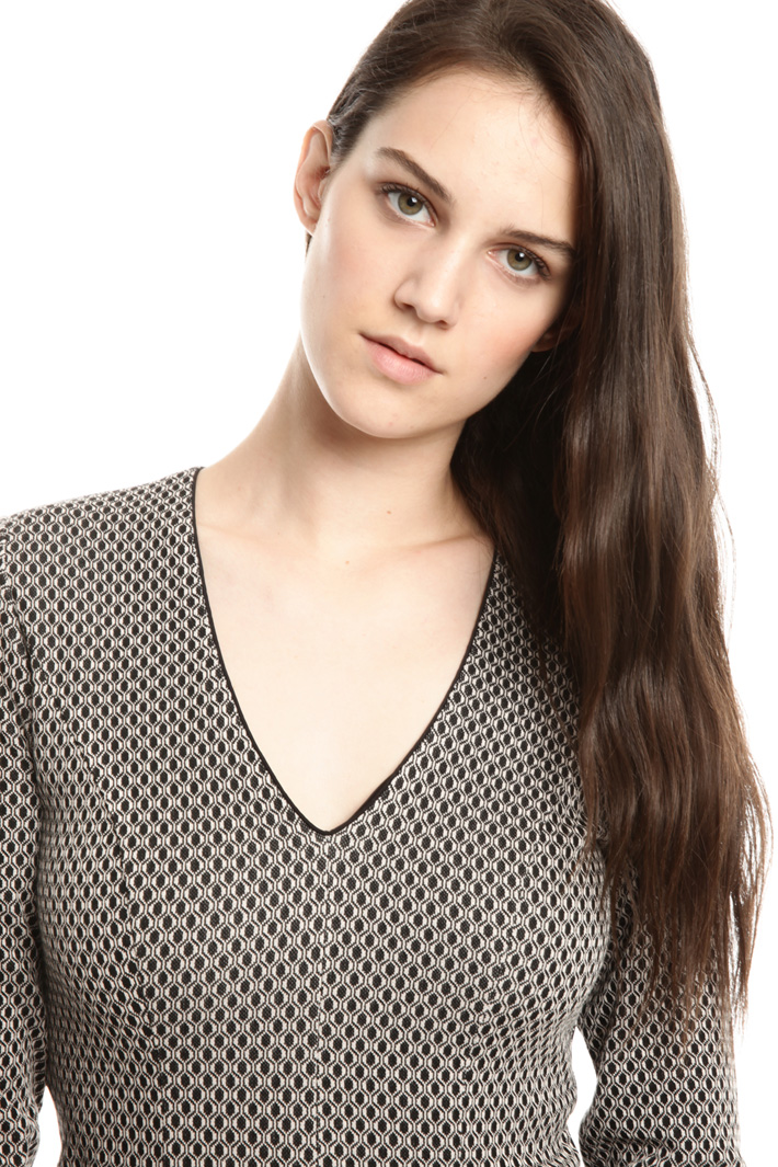 Tubino in jersey jacquard Fashion Market Tubino in jersey jacquard Fashion Market