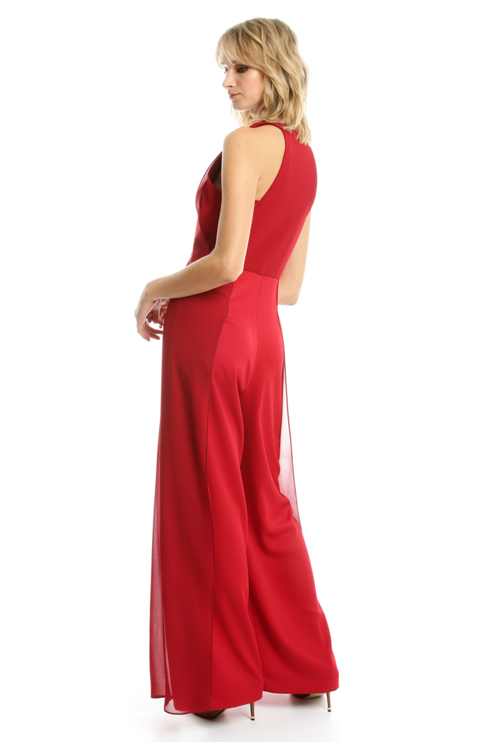 Tuta con pannelli in georgette Fashion Market Tuta con pannelli in georgette Fashion Market