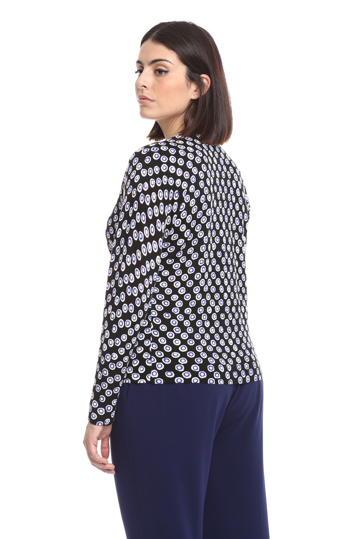 Cardigan in pura lana stampata Fashion Market Cardigan in pura lana stampata Fashion Market