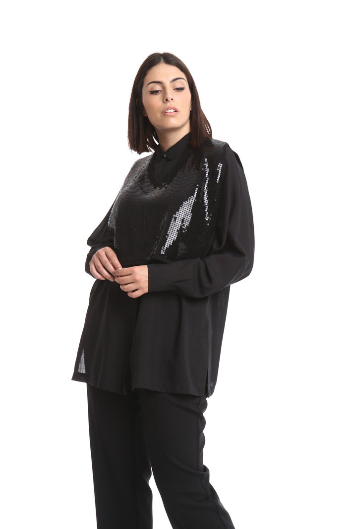 Gilet con paillettes Fashion Market Gilet con paillettes Fashion Market