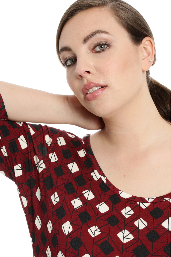 T-shirt in jersey stampata Fashion Market T-shirt in jersey stampata Fashion Market