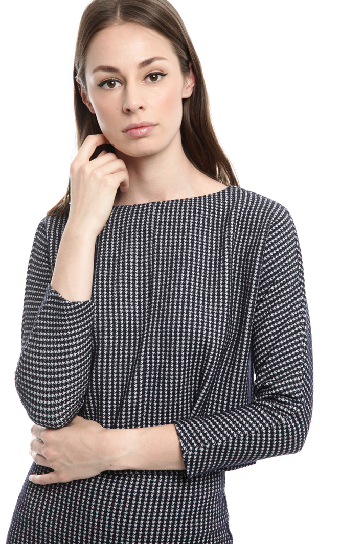 Top boxy in jersey jacquard Fashion Market Top boxy in jersey jacquard Fashion Market