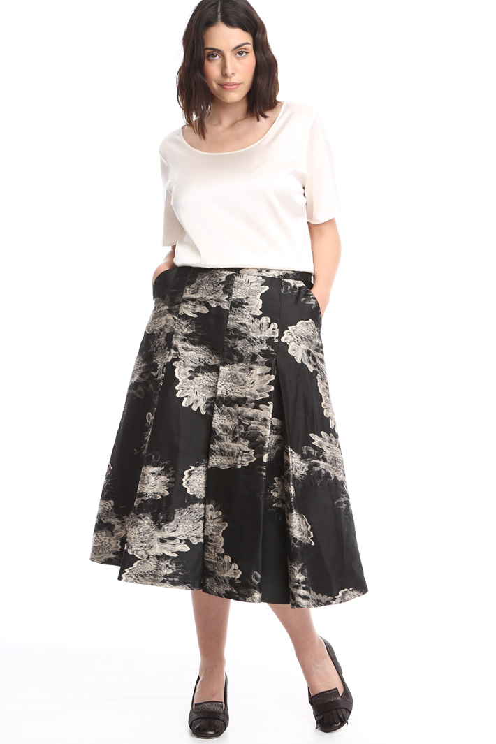 Gonna midi in jacquard Fashion Market Gonna midi in jacquard Fashion Market