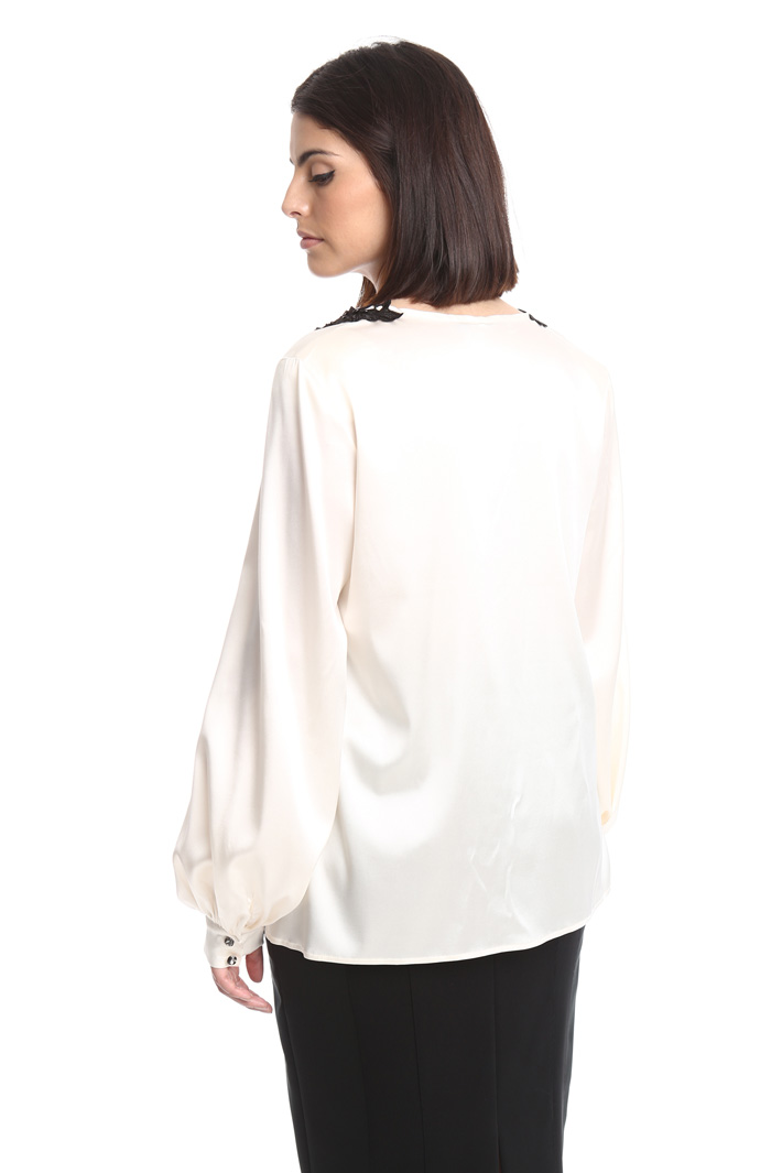 Blusa in raso di seta Fashion Market Blusa in raso di seta Fashion Market