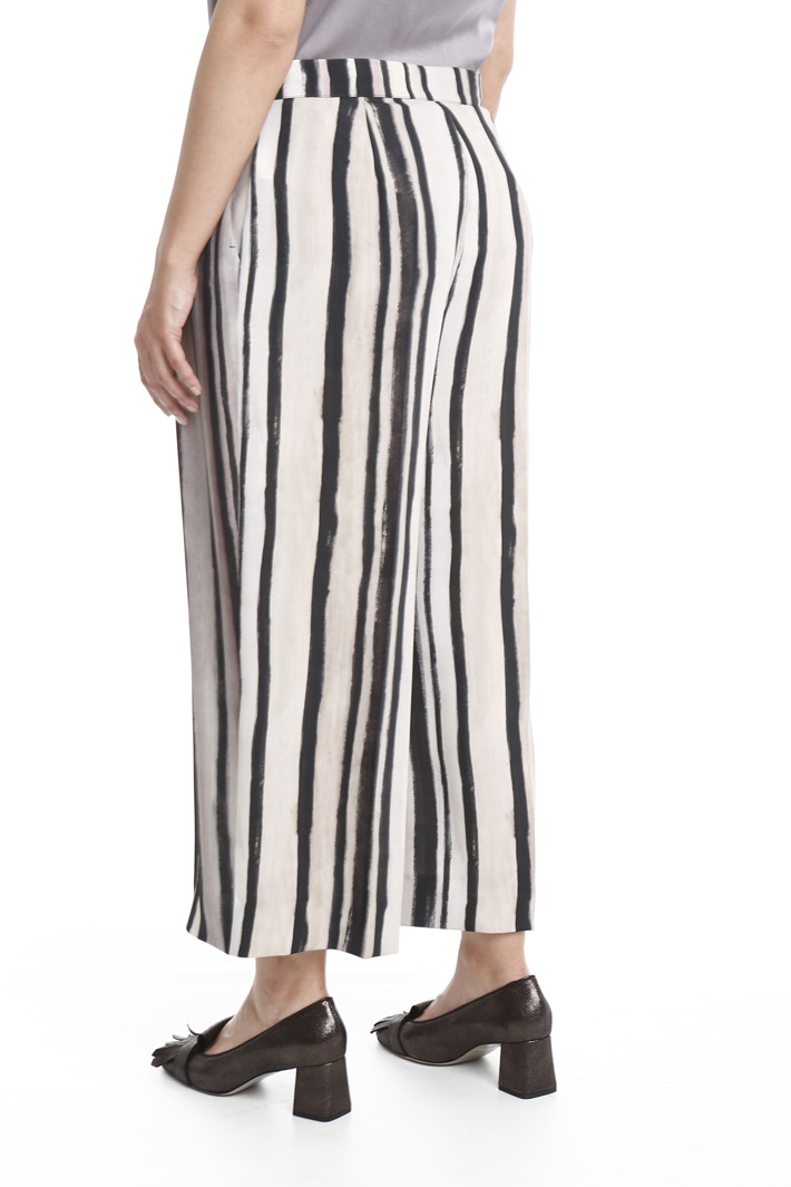 Pantaloni cropped in cady Fashion Market Pantaloni cropped in cady Fashion Market