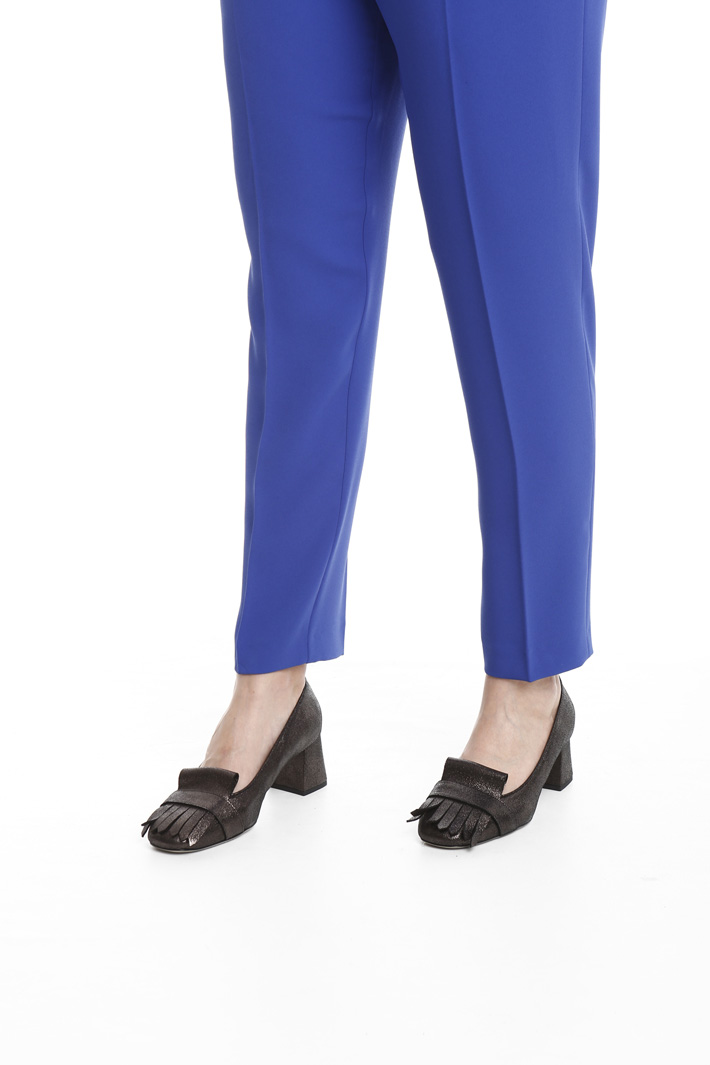 Pantalone slim in crepe Fashion Market Pantalone slim in crepe Fashion Market