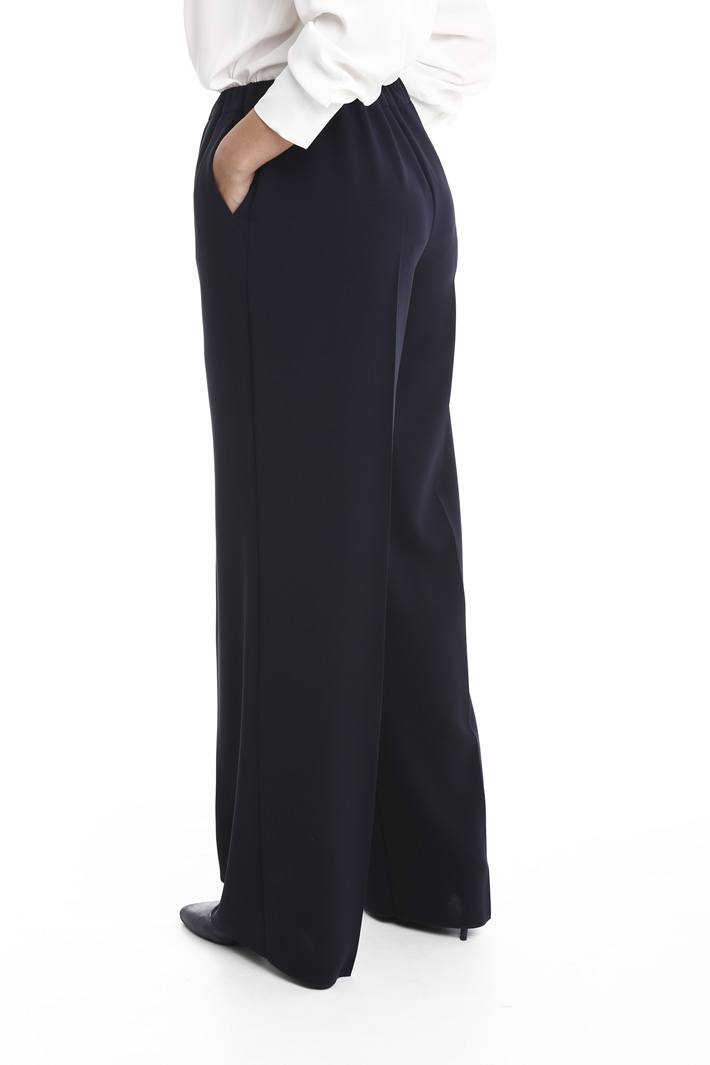 Pantalone palazzo in cady Fashion Market Pantalone palazzo in cady Fashion Market