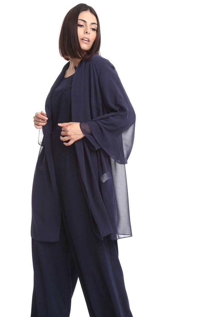 Casacca lunga in georgette Fashion Market Casacca lunga in georgette Fashion Market