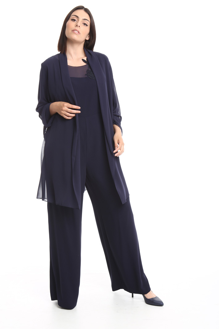 Casacca lunga in georgette Fashion Market Casacca lunga in georgette Fashion Market