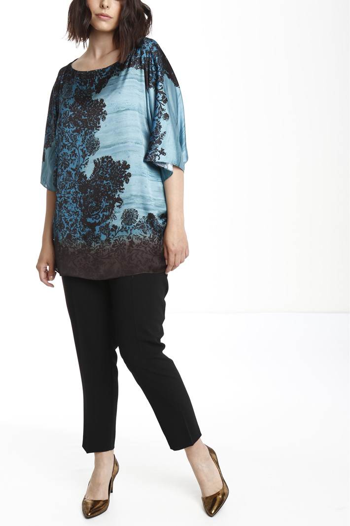 Casacca ampia in raso Fashion Market Casacca ampia in raso Fashion Market