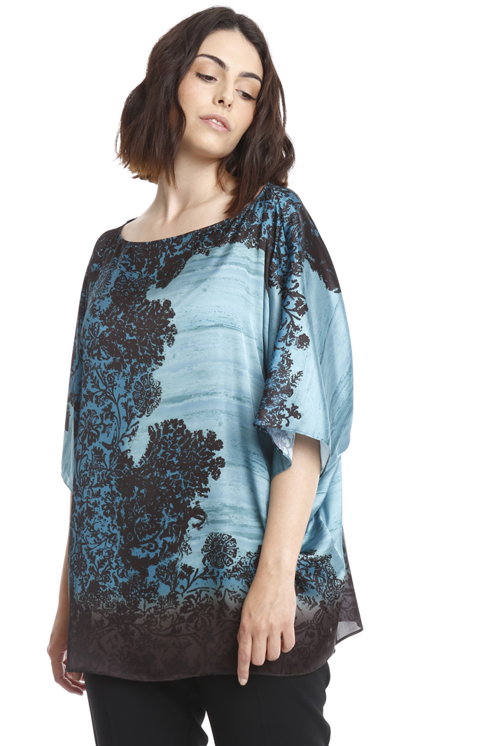 Casacca ampia in raso Fashion Market Casacca ampia in raso Fashion Market