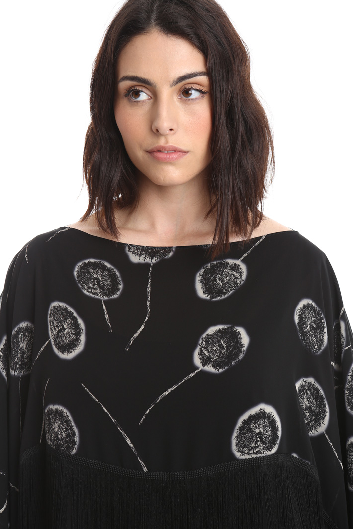 Casacca con frange Fashion Market Casacca con frange Fashion Market
