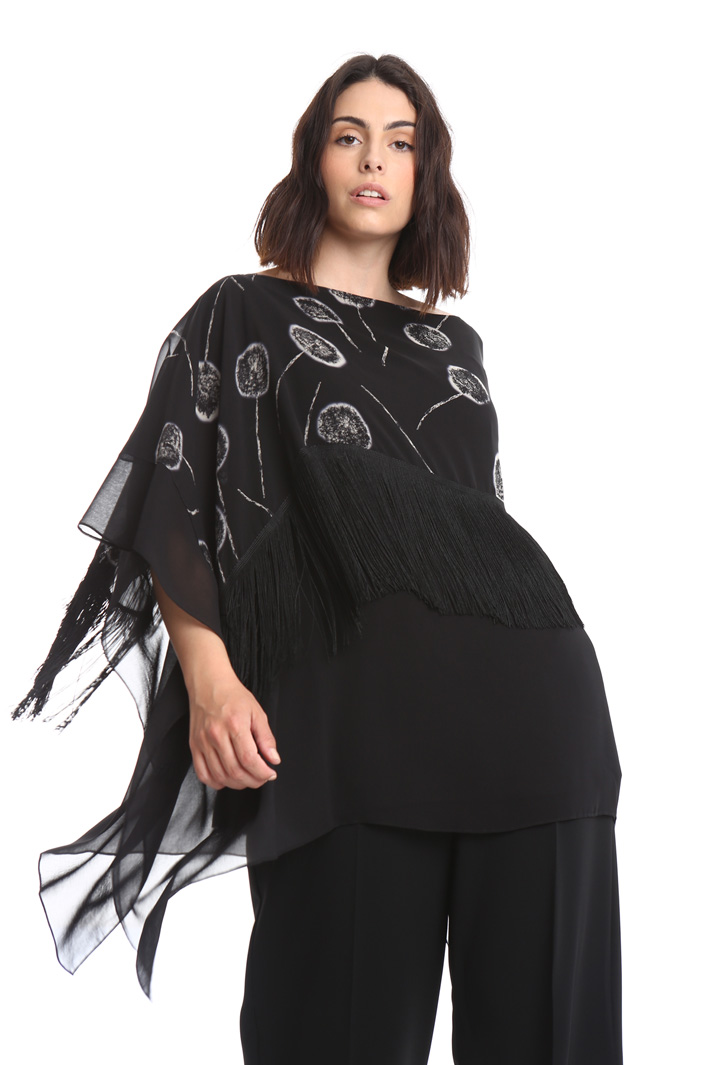 Casacca con frange Fashion Market Casacca con frange Fashion Market