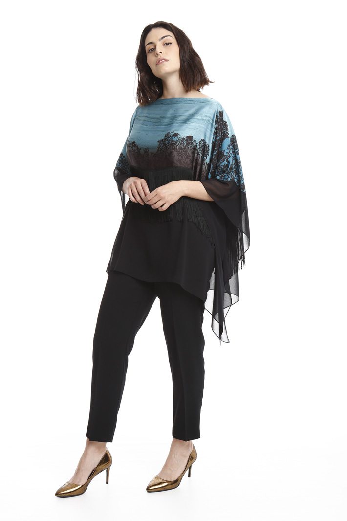 Casacca con frange Fashion Market Casacca con frange Fashion Market