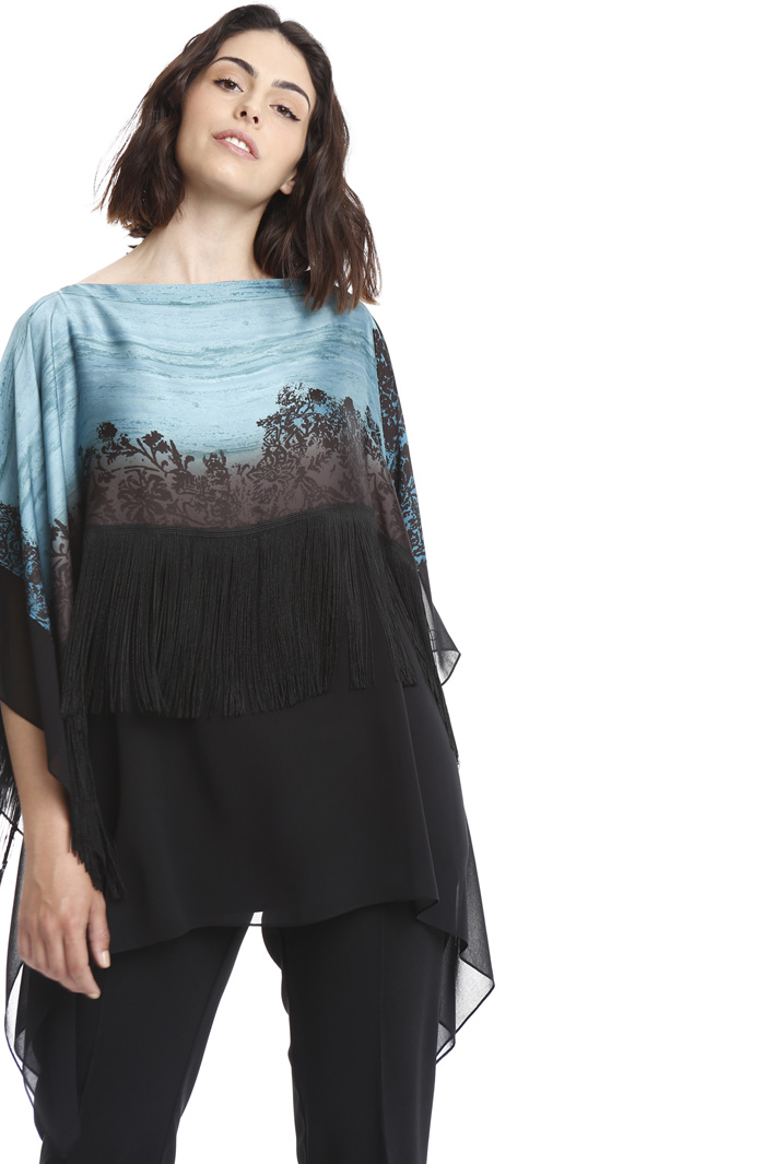 Casacca con frange Fashion Market Casacca con frange Fashion Market