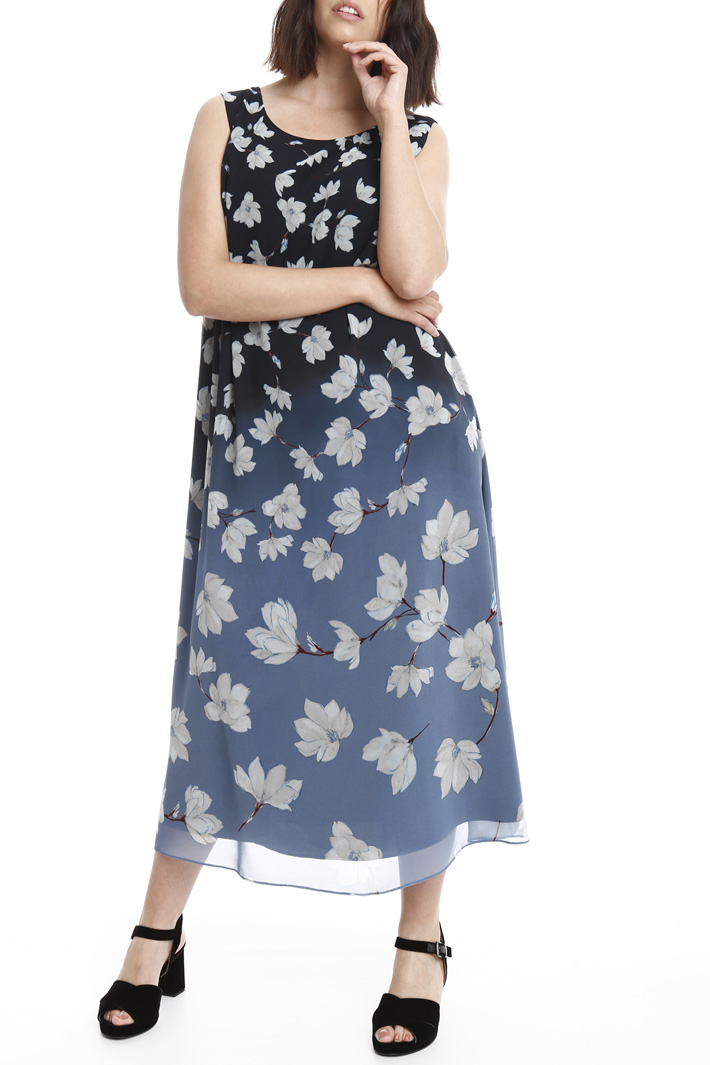 Abito lungo in georgette Fashion Market Abito lungo in georgette Fashion Market