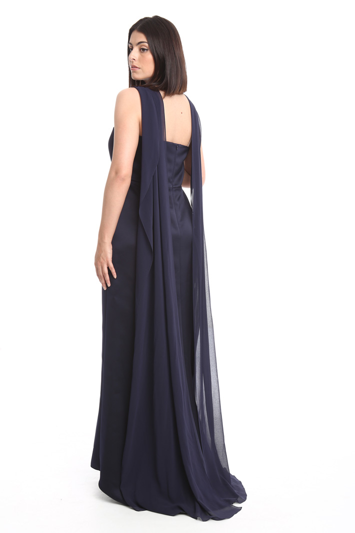 Abito lungo in duchesse Fashion Market Abito lungo in duchesse Fashion Market