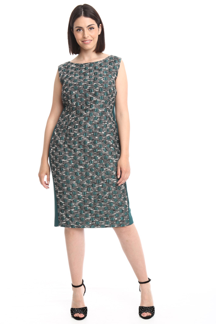 Abito tubino in jacquard Fashion Market Abito tubino in jacquard Fashion Market