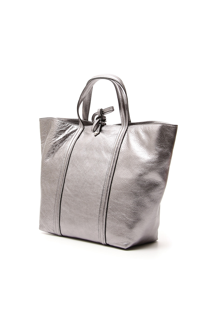 Borsa a mano laminata Fashion Market Borsa a mano laminata Fashion Market