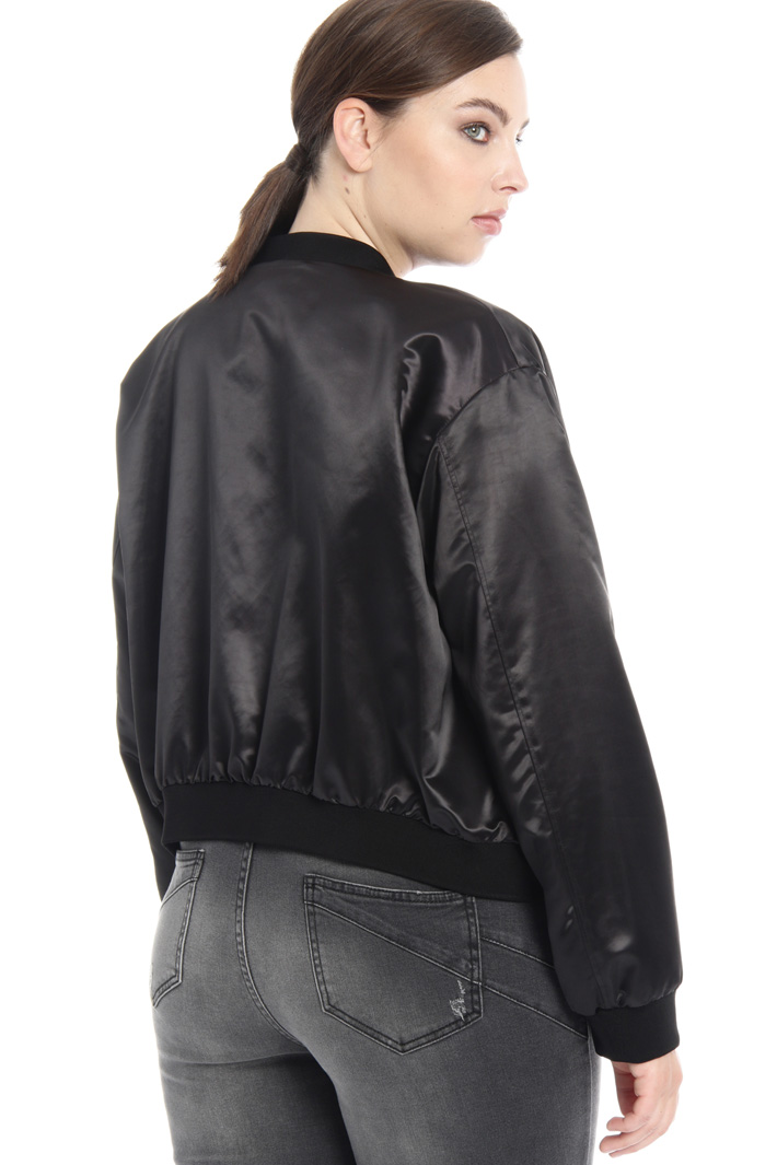 Bomber in double di raso Fashion Market Bomber in double di raso Fashion Market