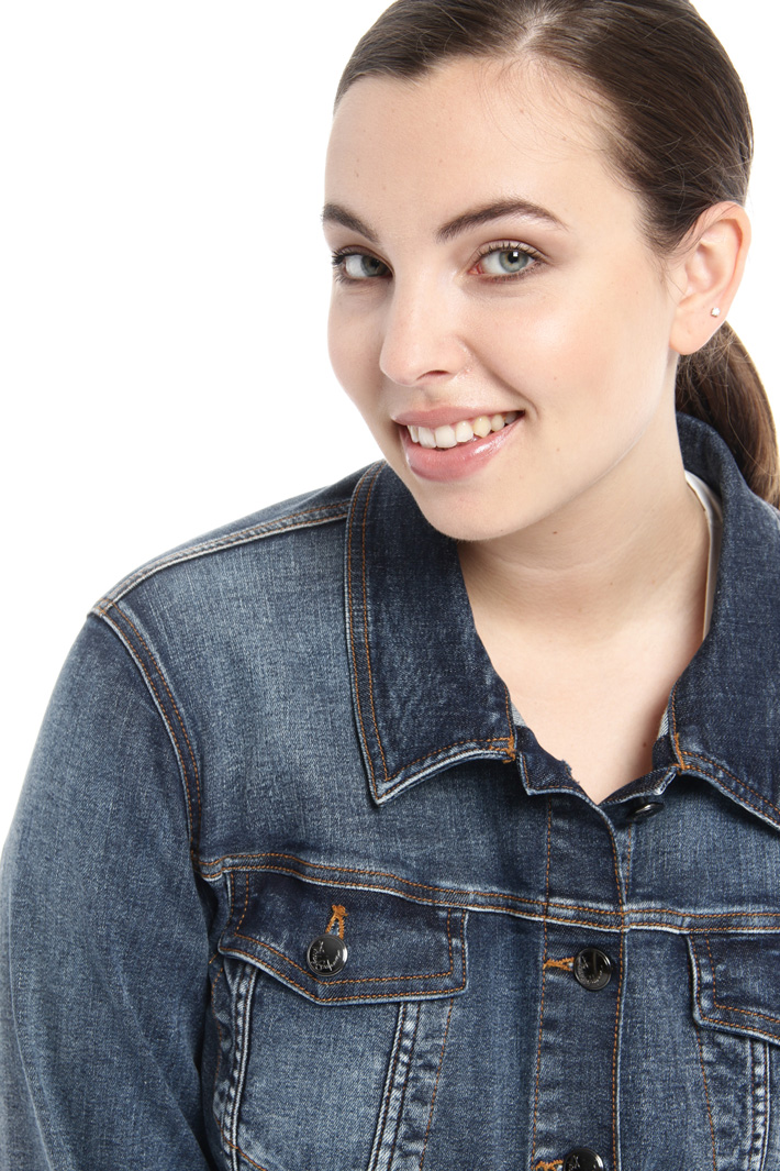 Giacca in denim stretch Fashion Market Giacca in denim stretch Fashion Market