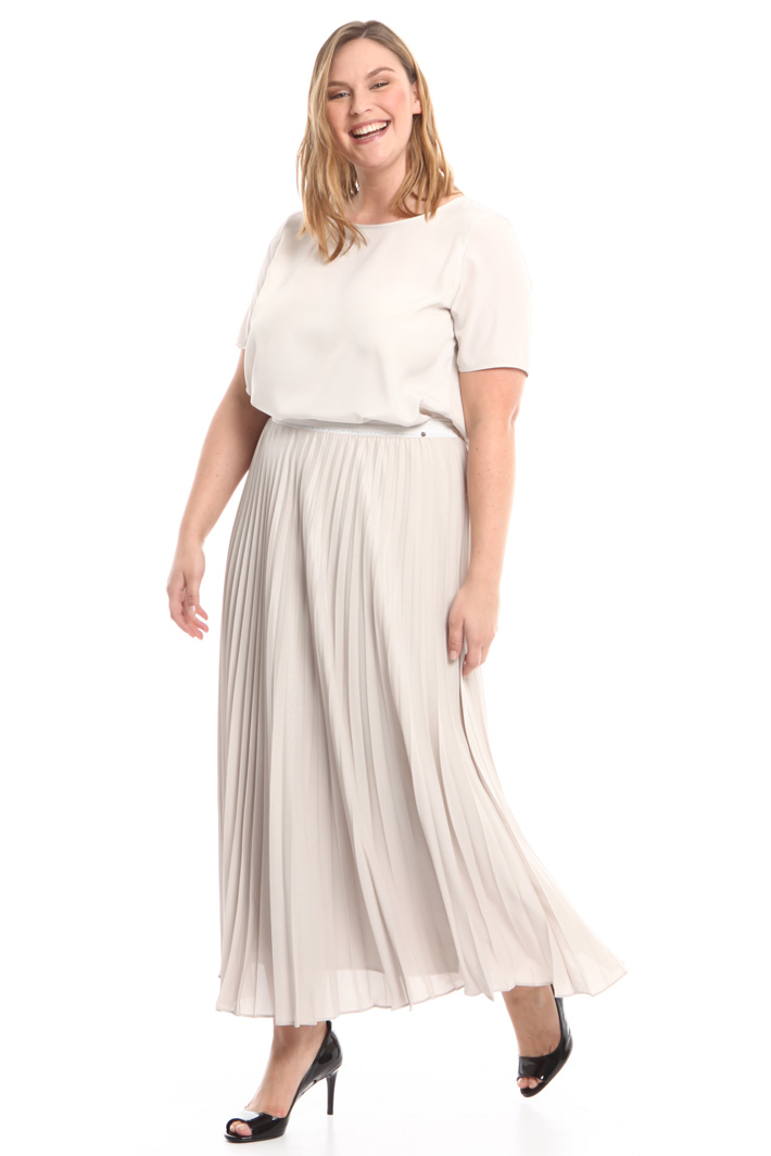 Gonna in georgette plissé Fashion Market Gonna in georgette plissé Fashion Market