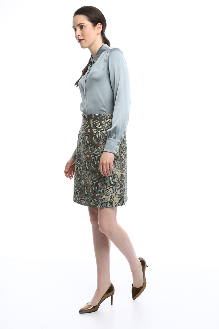 Gonna in jacquard lurex Fashion Market Gonna in jacquard lurex Fashion Market