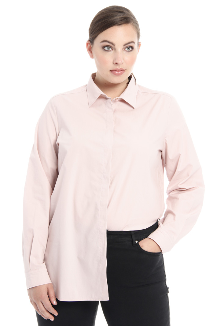 Camicia in popeline di cotone Fashion Market Camicia in popeline di cotone Fashion Market