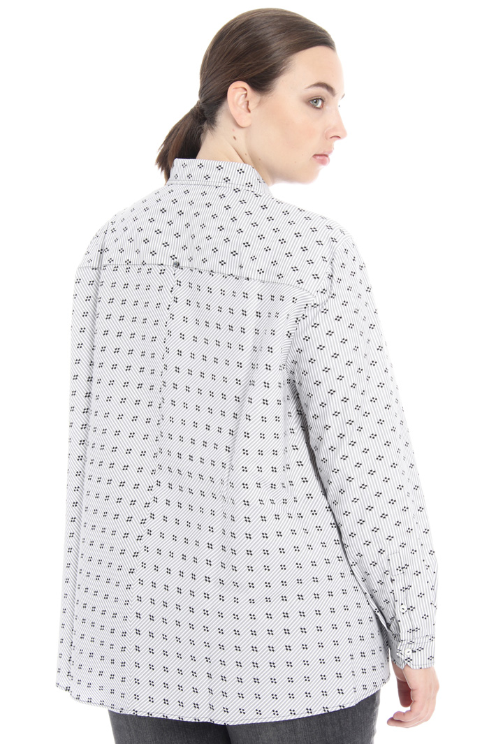 Camicia svasata in popeline Fashion Market Camicia svasata in popeline Fashion Market