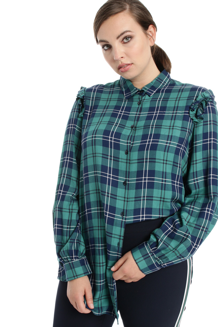Camicia in viscosa check Fashion Market Camicia in viscosa check Fashion Market