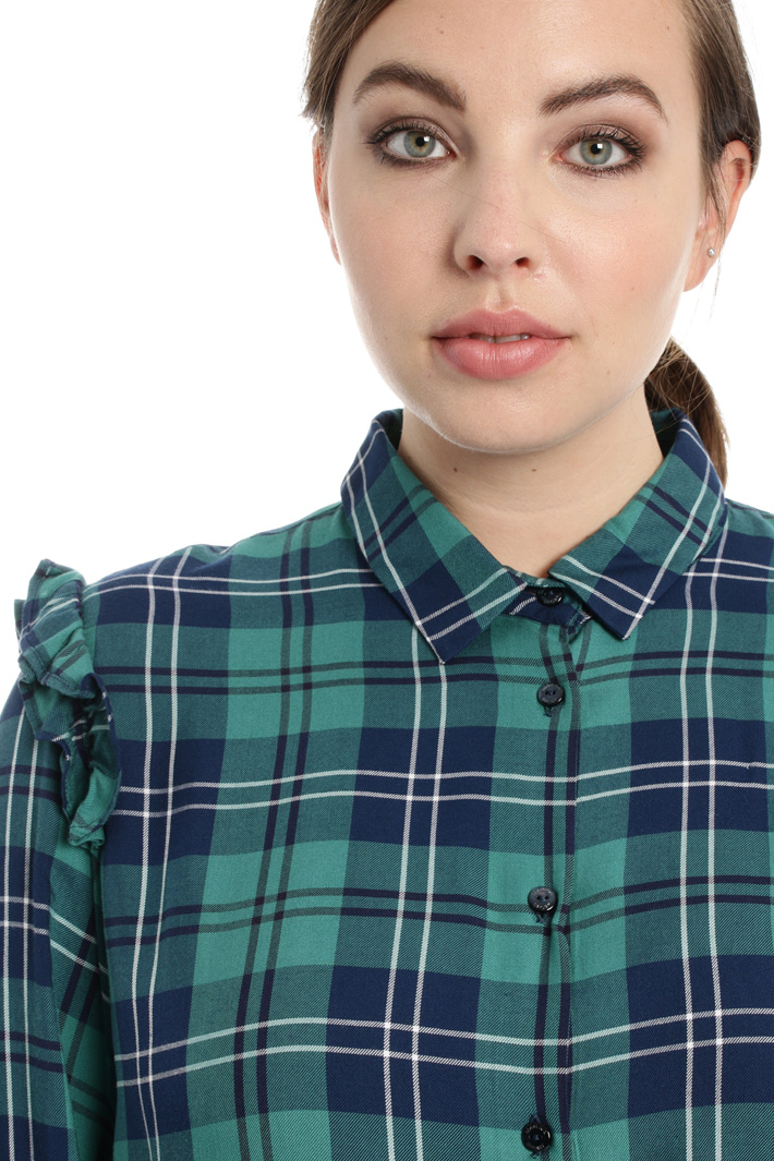 Camicia in viscosa check Fashion Market Camicia in viscosa check Fashion Market