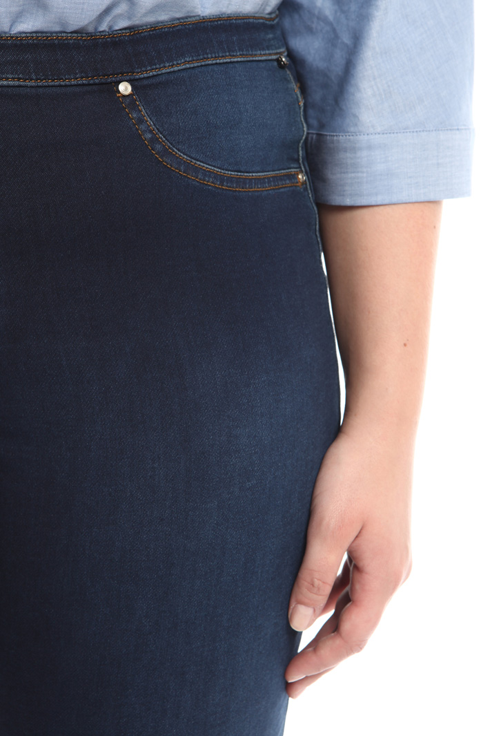 Leggings in denim stretch Fashion Market Leggings in denim stretch Fashion Market